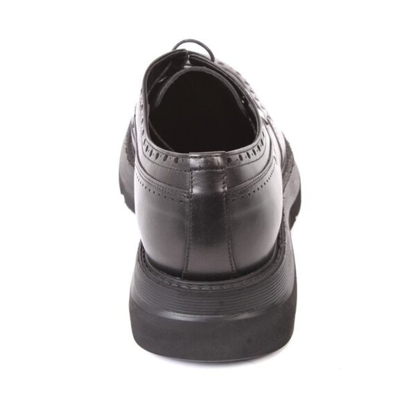 ROBERTO SERPENTINI 7311 Black Leather Lace-Up Classic Shoes main image 4